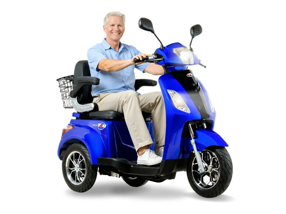 T4B Prime Blue Electric Mobility Scooter