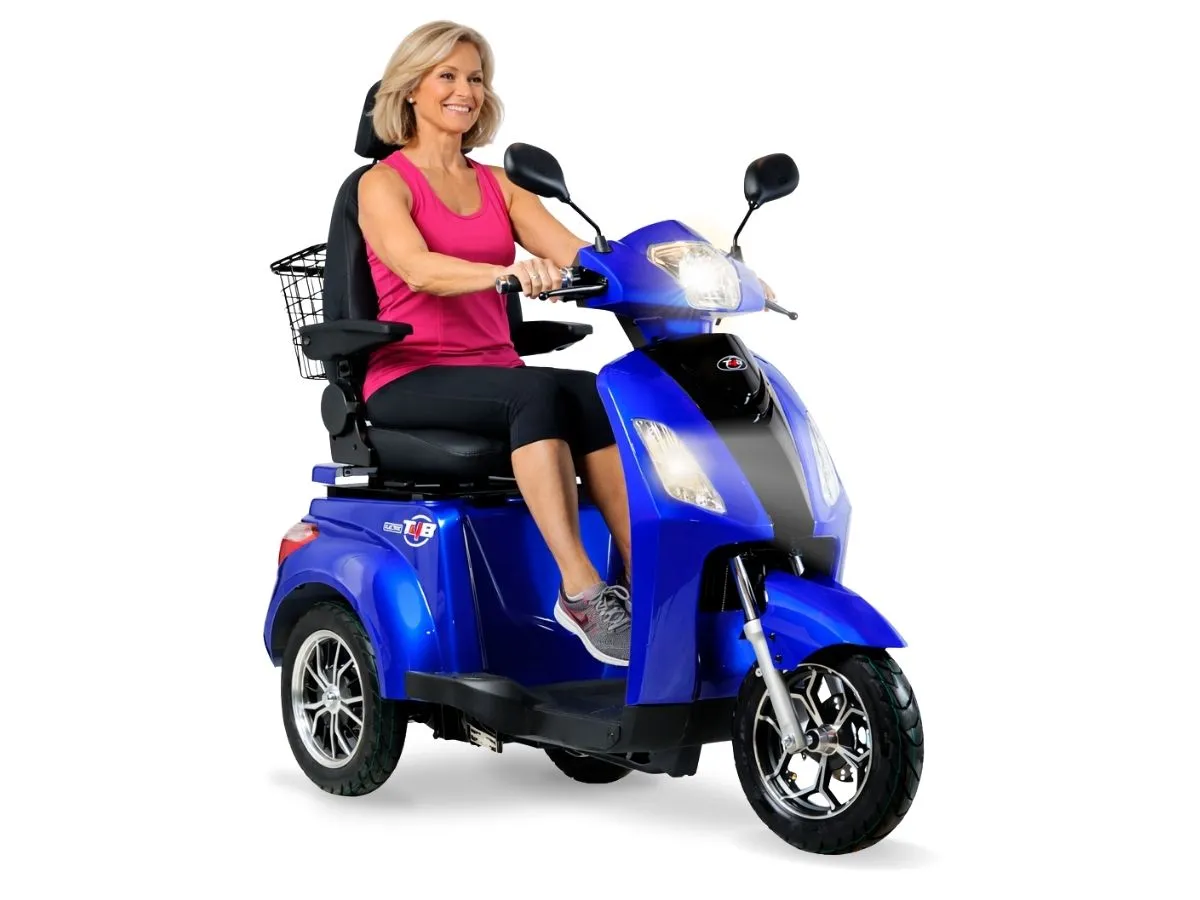 T4B Prime Deluxe Blue Electric Mobility Scooter