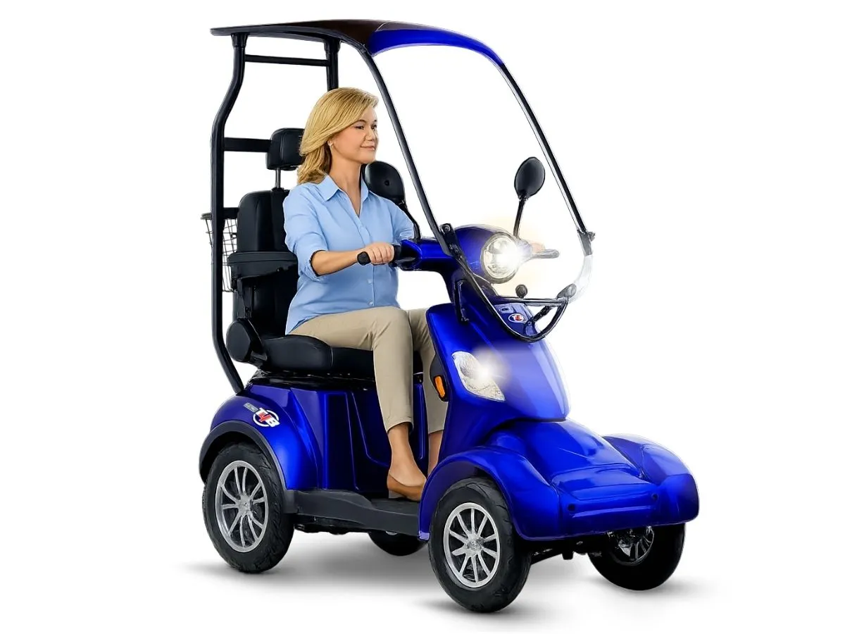 T4B Prime RoverX Blue Electric Mobility Scooter