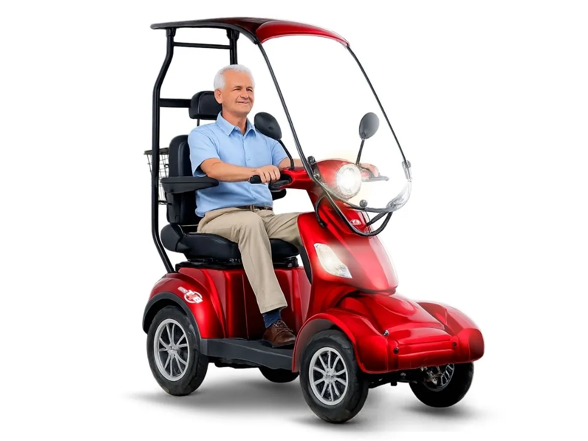 T4B Prime RoverX Red Electric Mobility Scooter
