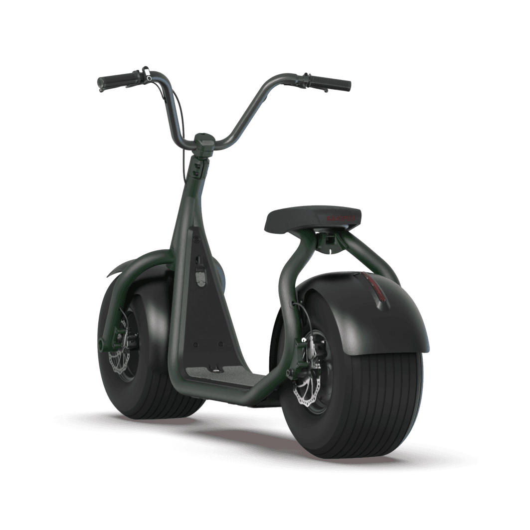 Kaaspeed K1S aircraft-grade aluminum frame in matte green