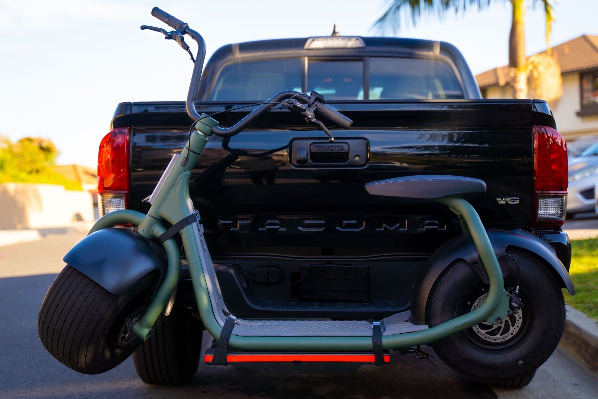 Kaaspeed K1S loaded on a hitch rack