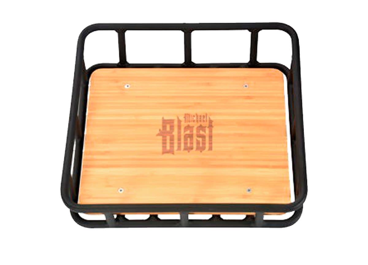 Front Pannier with Wooden Base